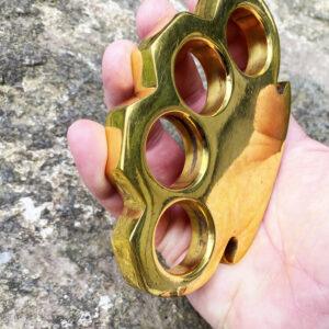 Gold Brass Knuckles